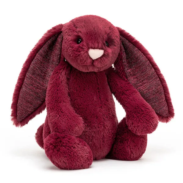 Jellycat Bashful Sparkly Cassis Bunny