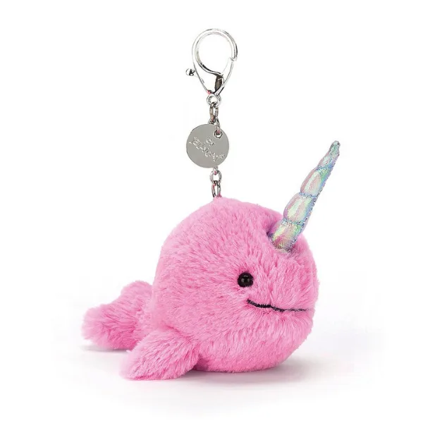 Jellycat Seas The Day Fuchsia Bag Charm