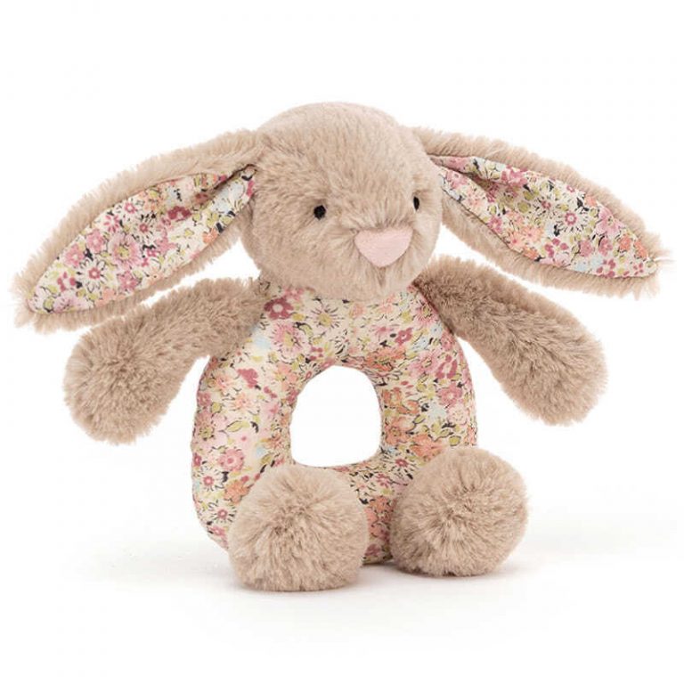 Jellycat Blossom Bea Beige Bunny Grabber