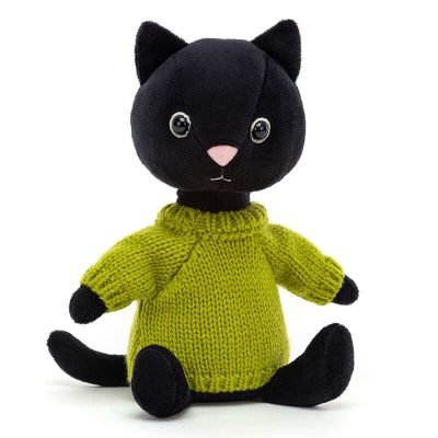 Jellycat Knitten Kitten Lime