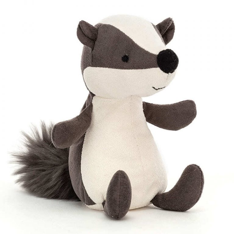 Jellycat Suedetta Badger