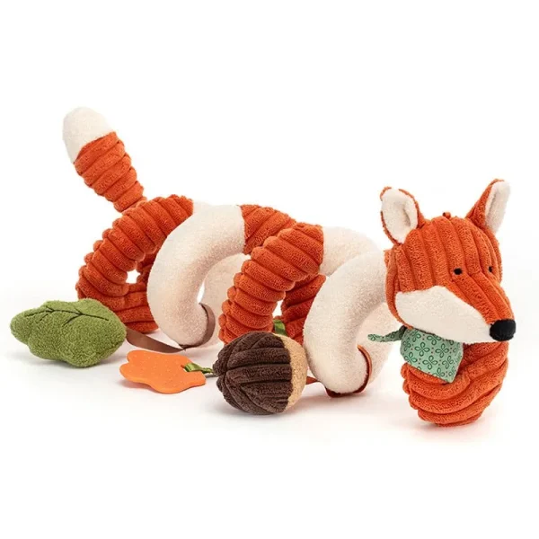 Jellycat Cordy Roy Baby Fox Spiral Activity Toy