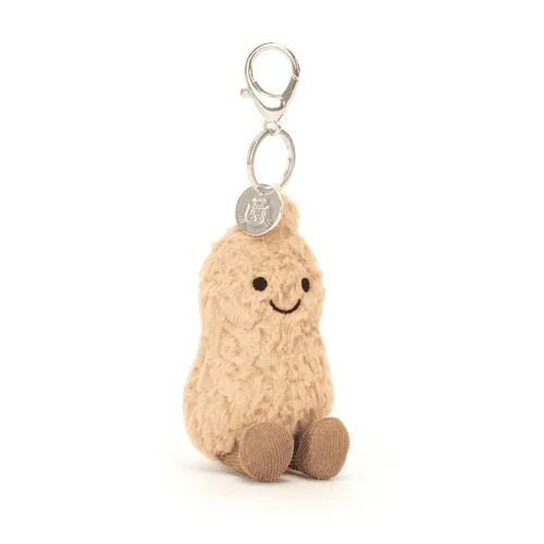 Jellycat Amuseable Peanut Soft Bag Charm