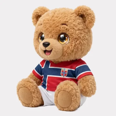 Norway Soccer Jellycat Jersey