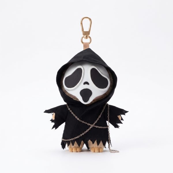 Black Hooded Phantom Robe Fits Labubu 17cm Plush