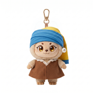 Blue Nightcap Cloak Set Fits Labubu 17cm Plush