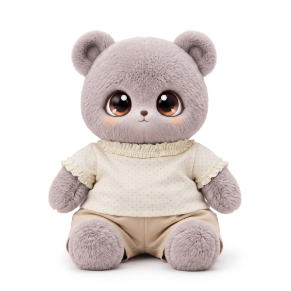 Frill Trim Top and Bloomer Set Fits Jellycat Plush