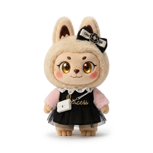 Princess Tulle Party Set Fits Labubu 17cm Plush