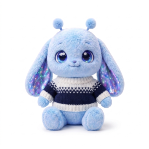 Navy Fair Isle Knit Fits Jellycat 18cm Plush