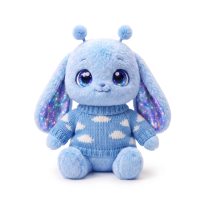 Cloud Print Knit Sweater Fits Jellycat 18cm Plush