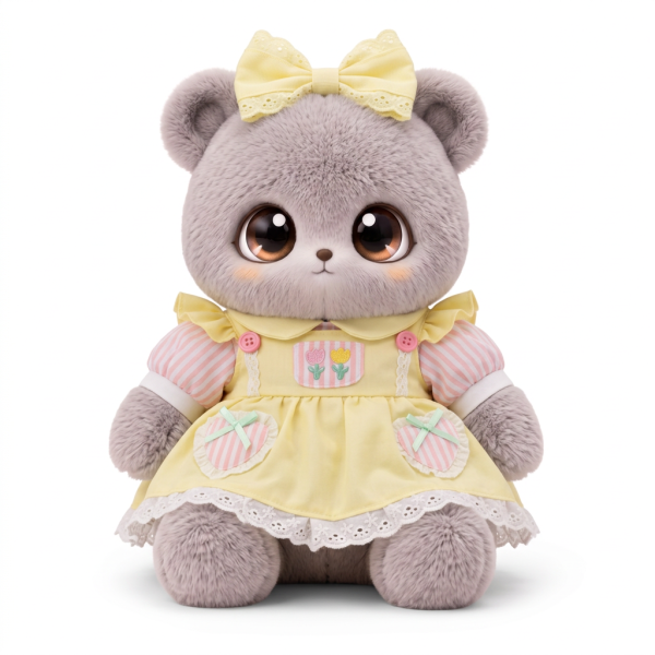 Yellow Tulip Apron Dress Fits Jellycat 28cm Plush