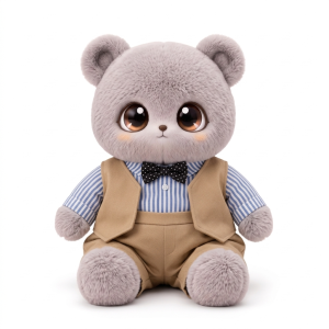 Tan Braces Shorts Set Fits Jellycat 28cm Plush