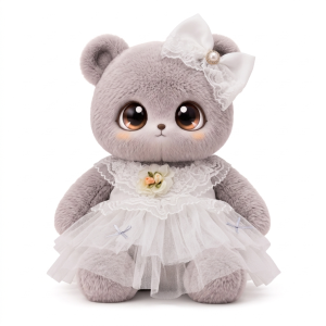 Tulle Tier Bridal Gown Fits Jellycat 28cm Plush