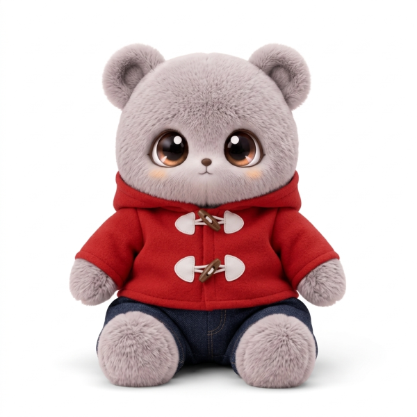 Toggle Duffle Coat and Jeans Fits Jellycat 36cm Plush