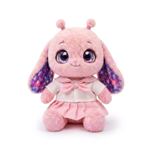Pink Stripe Bow Dress Fits Jellycat 18cm Plush