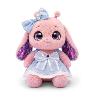 Blue Gingham Apron Dress Fits Jellycat 18cm Plush