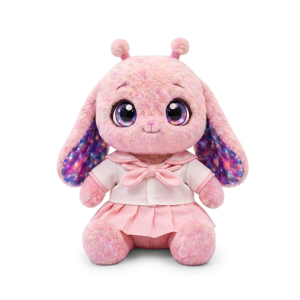Blush Bow Ruffle Dress Fits Jellycat 18cm Plush