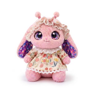 Cream Fruit Print Dress Fits Jellycat 18cm Plush