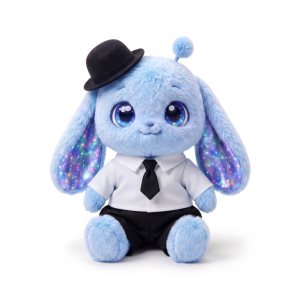 White Shirt Bowler Hat Set Fits Jellycat 18cm Plush