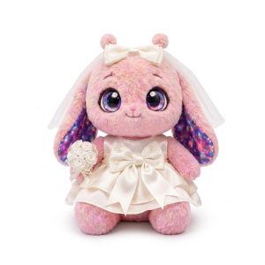 Ivory Wedding Veil Dress Fits Jellycat 18cm Plush