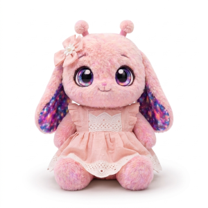 Blush Layered Lace Dress Fits Jellycat 28cm Plush