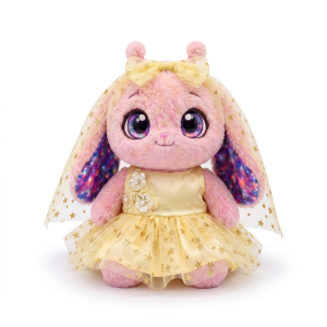 Golden Tulle Veil Dress Fits Jellycat 28cm Plush