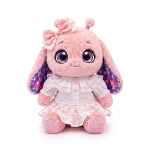Blush Lace Ruffle Dress Fits Jellycat 28cm Plush