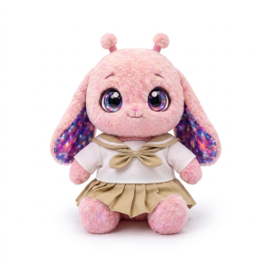Gold Pleated Skirt Set Fits Jellycat 28cm Plush