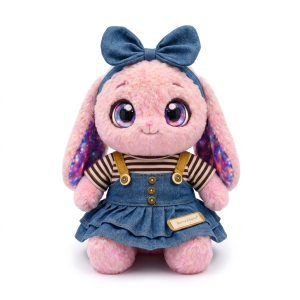 Denim Overall Skirt Set Fits Jellycat 28cm Plush