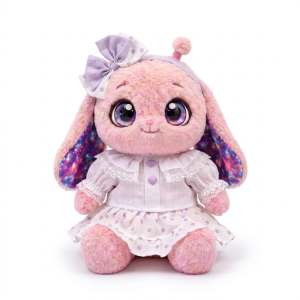 White Eyelet Lace Dress Fits Jellycat 28cm Plush