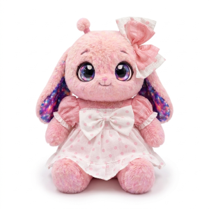 Pink Dot Bow Dress Fits Jellycat 28cm Plush