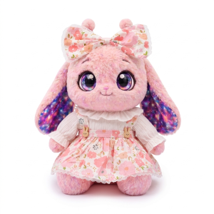 Peach Blossom Apron Dress Fits Jellycat 28cm Plush