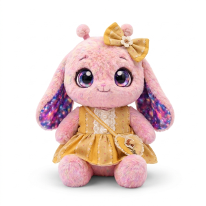 Mustard Satin Pinafore Dress Fits Jellycat 28cm Plush
