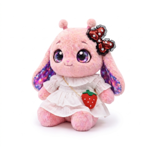 Strawberry Ruffle Blouse Set Fits Jellycat 28cm Plush