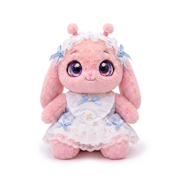 White Lace Bluebell Dress Fits Jellycat 28cm Plush