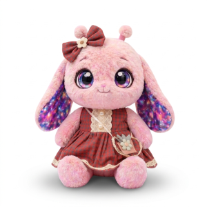 Terracotta Velvet Dress Fits Jellycat 28cm Plush