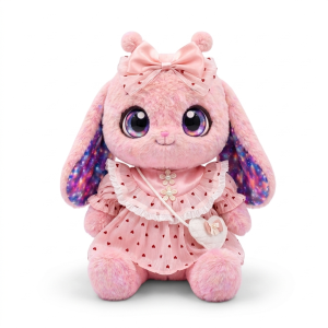Pink Dot Crossbody Dress Fits Jellycat 28cm Plush