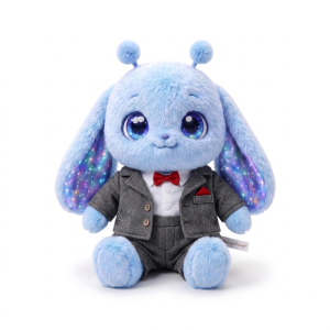 Grey Suit Bow Tie Set Fits Jellycat 28cm Plush