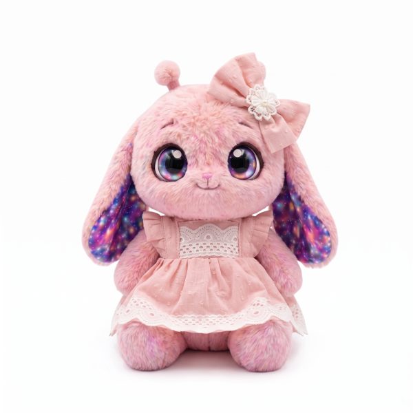 Lace Trim Pinafore Dress Fits Jellycat 28cm Plush