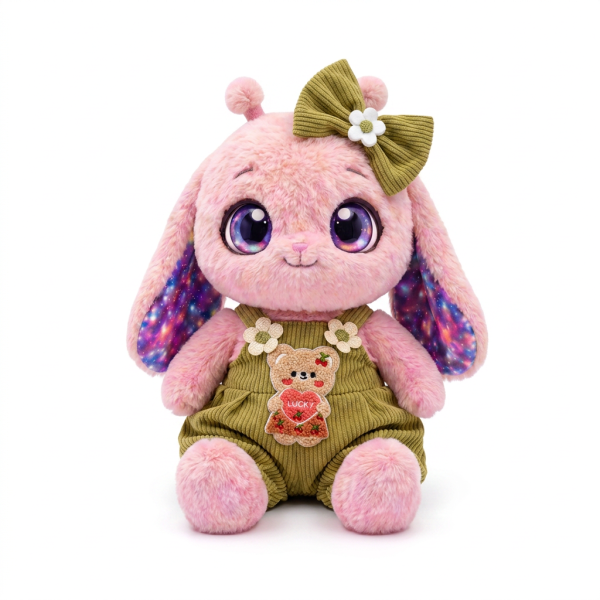 Corduroy Bear Bib Romper Fits Jellycat 28cm Plush