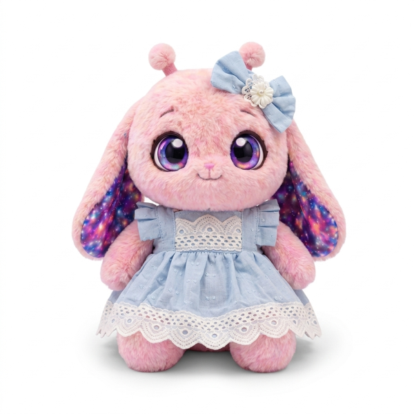 Powder Blue Lace Dress Fits Jellycat 28cm Plush