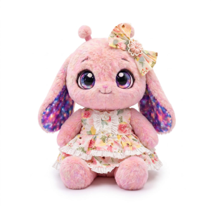 Cream Garden Floral Dress Fits Jellycat 28cm Plush