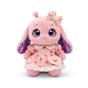 Cherry Dot Lace Dress Fits Jellycat 28cm Plush