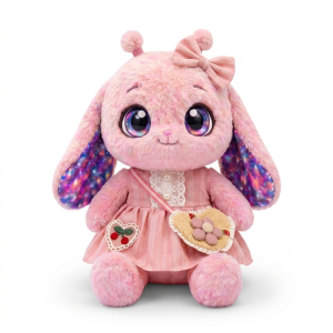 Pink Picnic Basket Dress Fits Jellycat 28cm Plush